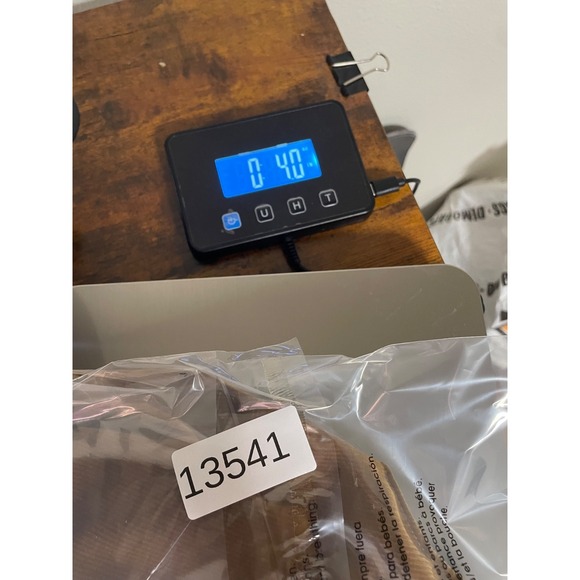 Merit Beauty Signature Cosmetic Makeup Bag Brown Corduroy Tie-Top Pouch NWT - Picture 11 of 11